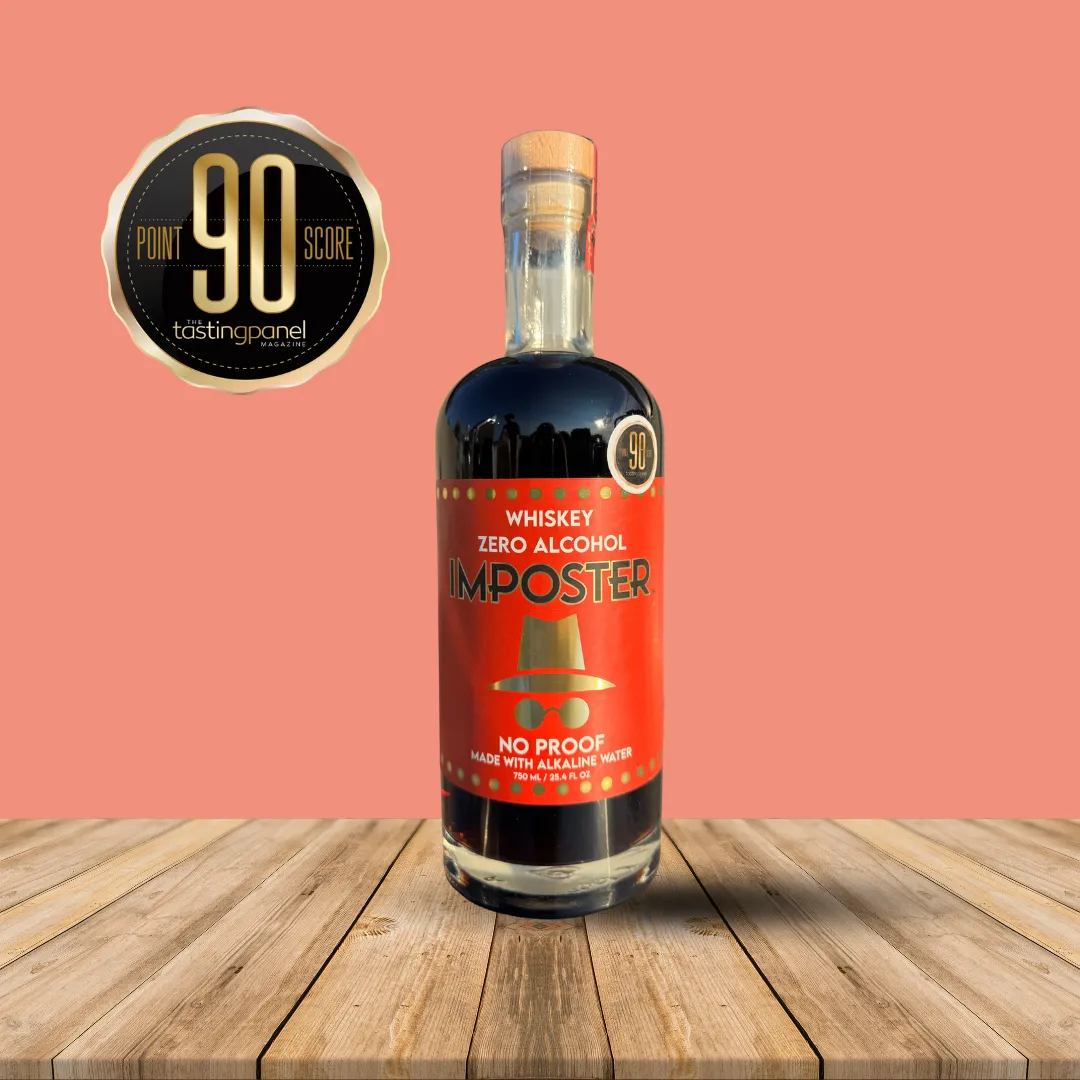 IMPOSTER Whiskey bottle